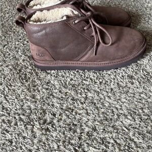 UGG Men's Chocolate Suede Boots